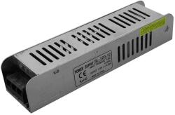 Avide Fém házas, 120W Slim Tápegység, LED szalaghoz, 12V, 10A, IP20 (A5067)