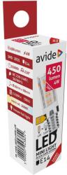 Avide LED 4W JD E14 220° WW 3000K, mini lámpa (A3824)