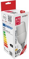 Avide LED Bright Stick izzó, T37, E14, 4W, WW, meleg fehér, 3000K, 470 lumen, IP20 (A1746)