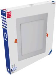 Avide LED Beépíthető Négyzetes Mennyezeti Lámpa, ALU, 24W, CW, 6400K, 2010 lumen, fehér keret, süllyesztett, LED panel, hideg fehér (A3124)