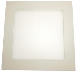 V-TAC 12W-os beépíthető mini led panel négyzet alakú, 3000K (meleg fehér), 1160 lumen (214866)