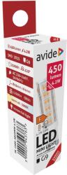 Avide LED 4, 2W G9 220° WW, 3000K, meleg fehér, 450 lumen (A3763)