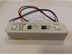 V-TAC IP67-es 75W Led tápegység (12V, 6A, műanyag házas) (3235)