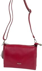 RIALTO piros színű, közepes, három részes bőr divattáska RX352DO-05 - minosegitaska