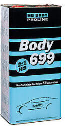 BODY HB BODY 699 Átlátszó lakk SR 2: 1 akril lakk 5l (HB_2506)