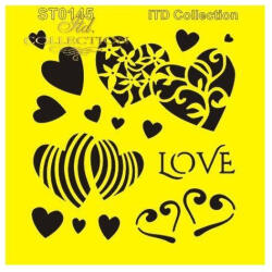  Stencil 16x16cm - papelito - 2 829 Ft