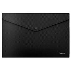 ErichKrause patentos irattartó tasak A4 - fekete (FR-49869)