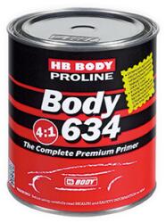 HB BODY PRIMER 634 4: 1 töltőanyag fekete 0, 8L (HB_0375)