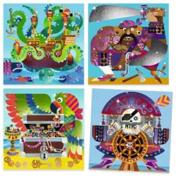 DJECO Fémfóliás színezés - Kalóztámadás - Up and at 'em! (DJ09526) - molkakids