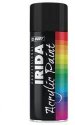 BODY HB BODY IRIDA TEXTURE - texturált festék műanyagokhoz is spray fekete színben 400ml (HB_7881)