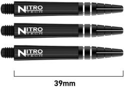 Red dragon darts Dart szár közepes Red Dragon Nitrotech műanyag fém toppal, fekete 39mm