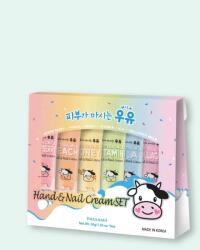 Kwailnara Kéz- és körömápoló krém szett Hand & Nail Cream Set - 30 g * 6 db