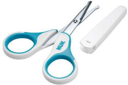 Nuk Gyermek egészséges olló fedéllel NUK kék