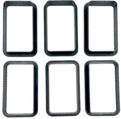  Mini tarte forma, téglalap, 6db-os