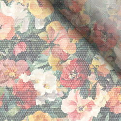 Takoy Puha tüll virágokkal teli kert