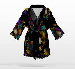 Takoy Panel szabásmintával 2XL-es méret sifon/silky kimonó melankólia