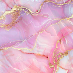 Takoy Blúz anyag/ ruha anyag fényes - rózsaszínű márvány