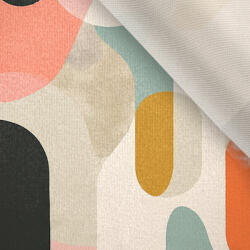 Takoy Bársony / velvet szövet Doris pasztell ovális