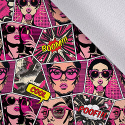 Takoy Tavaszi softshell prémium pop art pink képregény