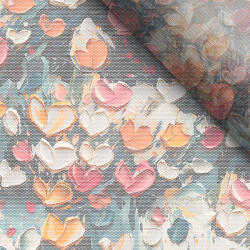 Takoy Puha tüll festett szívek