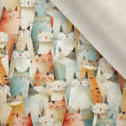 Takoy Bársony / velvet szövet Doris macskabarátok