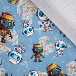 Takoy Tavaszi softshell prémium robot narancssárgás-petrol színű