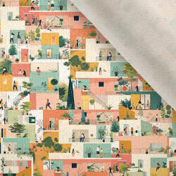 Takoy Bársony / velvet szövet Doris élet a lakásban