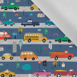 Takoy Rugalmas téli softshell autók kék úton