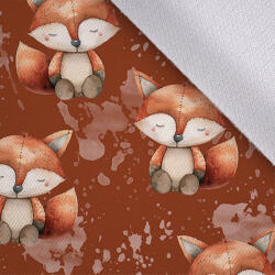 Takoy Tavaszi softshell prémium varrott hatású róka fahéj színű alapon