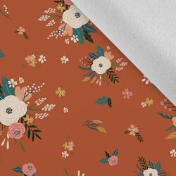 Takoy Rugalmas téli softshell virágok fahéj alapon