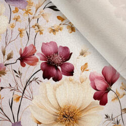 Takoy Bársony / velvet szövet Doris virágok Valeria