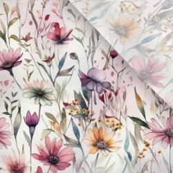 Takoy Enyhén elasztikus műselyem / silky anyag akvarell rét Sia