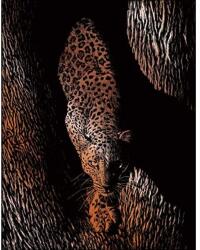 Royal & Langnickel Karckép gravírozó készlet karctűvel, 20x25 cm - Vadállat, réz