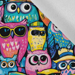 Takoy Rugalmas téli softshell színes baglyok 2