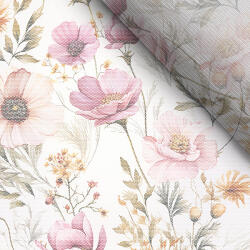 Takoy Puha tüll nyári virágok Romantika