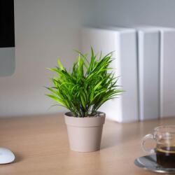 Vog und Arths Műnövény dekoráció - selyemfű - zöld - 15 x 22 cm - 3 féle (GL594)