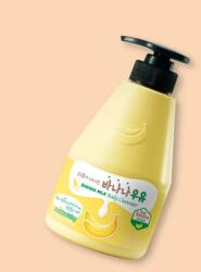 Kwailnara Gel de duș cu lapte și banană Banana Milk Body Cleanser - 560 ml