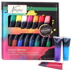  Akrilfesték készlet Nassau Fine Art 18 x 36 ml