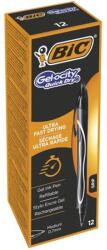 BIC Zseléstoll, 0, 3 mm, nyomógombos, BIC Gel-ocity Quick Dry, fekete (BC949873)