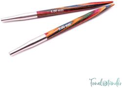 KnitPro Symfonie - cserélhető nemesfa körkötőtű fej - extra rövid - 5mm