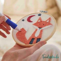 DMC - Róka Koma - hímzés csomag