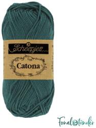 Scheepjes Catona 244 Spruce - fenyőzöld pamut fonal