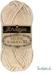 Scheepjes Stone Washed XL 871 Axinite - halvány drapp fonal