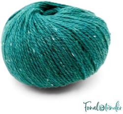 Scheepjes Terrazzo 754 Verde Inglese - sötét türkiz gyapjú fonal