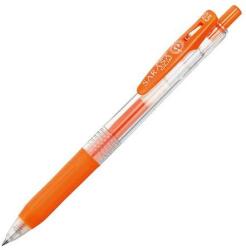 Zebra Zseléstoll, 0, 33 mm, nyomógombos, ZEBRA Sarasa Clip, vérnarancs (TZ35133)