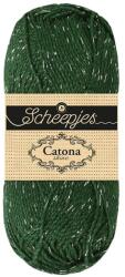 Scheepjes Catona Shine - 525 Fir - Ezüst - csillogós pamut fonal