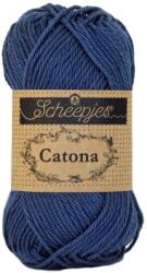 Scheepjes Catona 164 Light Navy - tengerészkék pamut fonal