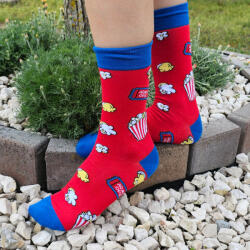 Aura Via Popcorn mintás férfi zokni 43-46 102792