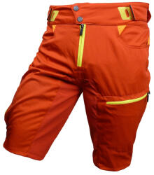 HAVEN Rövid kerékpáros nadrág kantár nélkül - SINGLETRAIL HMS - piros