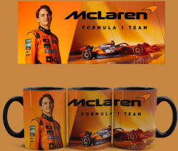 McLaren - Oscar Piastri bögre (Fekete) - time4gift